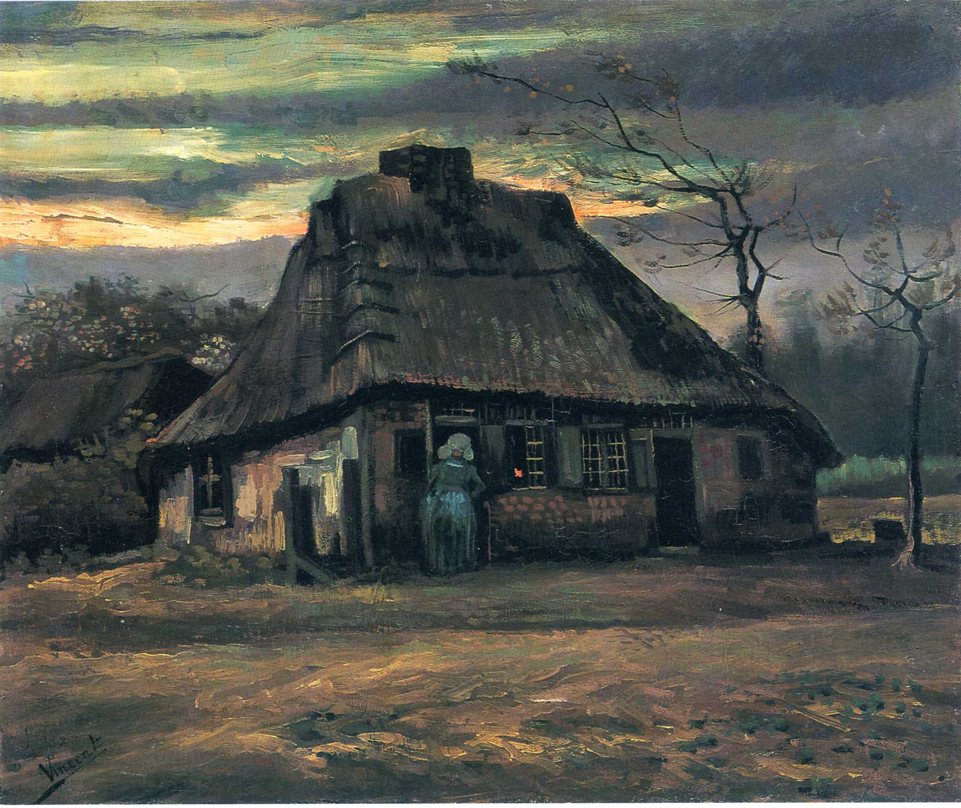 Ван Гог картины периода Нюэнен - Дом 1885 - VanGogh-Vincent.ru